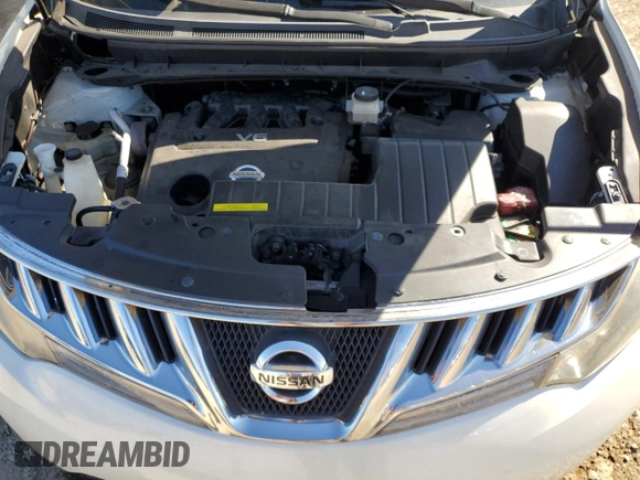 2010 Nissan Murano S with VIN JN8AZ1MU5AW007798, listed as a Copart auction lot 48415985 with 135,193 mi miles and Salvage Title. Bid and sale history available at carsss.com. Image 14.