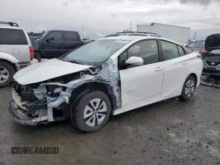 2017 Toyota Prius Two with VIN JTDKARFU4H3052018, listed as a Copart auction lot 80725514 with 128,456 mi miles and Clean title. Bid and sale history available at DreamBid. Image 1.