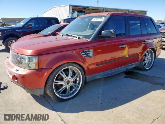 2006 Land Rover Range Rover Sport SC with VIN SALSH234X6A958456, listed as a Copart auction lot 47623375 with 139,847 mi miles and Clean Title. Bid and sale history available at carsss.com. Image 1.