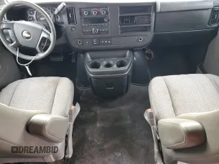 2014 Chevrolet Express Passenger LT with VIN 1GAZG1FG3E1205688, listed as a Copart auction lot 50937455 with 125,906 mi miles and Salvage title. Bid and sale history available at DreamBid. Image 8.