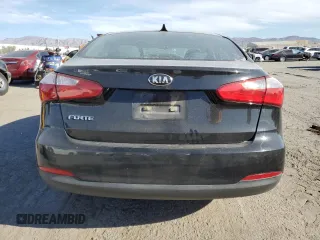 2016 Kia Forte LX with VIN KNAFK4A65G5538928, listed as a Copart auction lot 50807395 with 107,063 mi miles and Salvage Title. Bid and sale history available at carsss.com. Image 6.