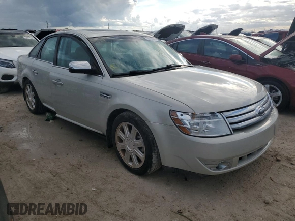 2008 Ford Taurus Limited with VIN 1FAHP25W28G156279, listed as a Copart auction lot 75004894 with 0 mi miles and Non Repairable. Bid and sale history available at carsss.com. Image 4.
