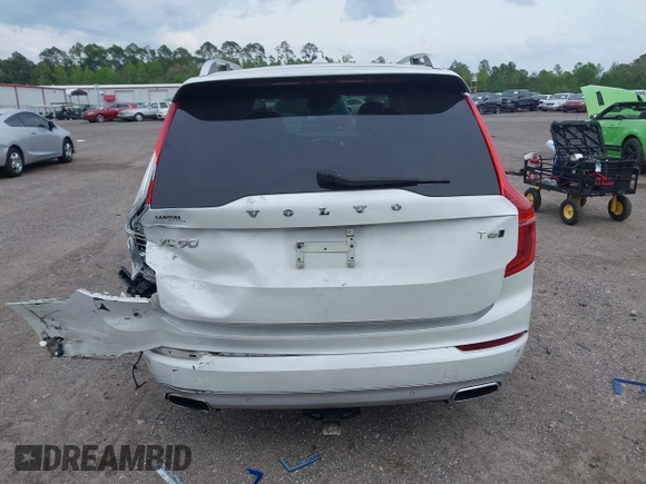 2018 Volvo XC90 Momentum with VIN YV4A22PK2J1202199, listed as a IAAI auction lot 41898147 with 82,161 mi miles and . Bid and sale history available at DreamBid. Image 16.