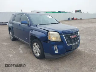 2010 GMC Terrain SLE-1 with VIN 2CTALBEW1A6392990, listed as a IAAI auction lot 41742955 with 135,375 mi miles. Bid and sale history available at carsss.com. Image 1.