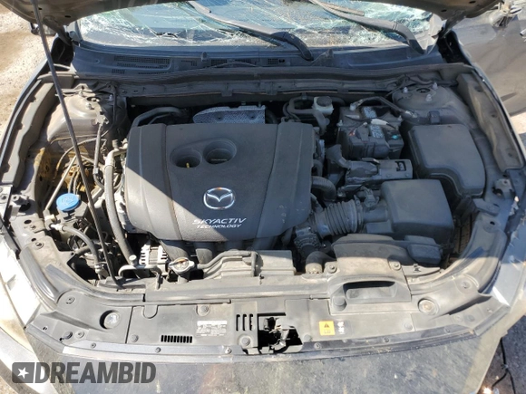 2016 Mazda 3 S Touring with VIN JM1BM1M3XG1342809, listed as a Copart auction lot 61915845 with 141,227 mi miles and Salvage title. Bid and sale history available at DreamBid. Image 11.