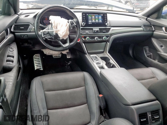 2020 Honda Accord Sport with VIN 1HGCV2F37LA019365, listed as a Copart auction lot 60469655 with 103,881 mi miles and Salvage title. Bid and sale history available at DreamBid. Image 8.