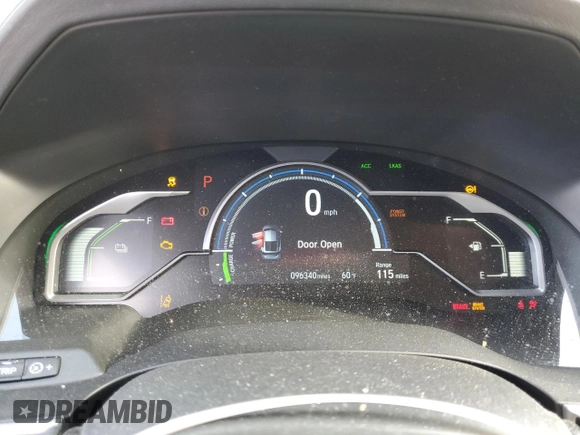 2018 Honda Clarity z VIN JHMZC5F15JC012624, wystawiony jako Copart lot #51021235 z przebiegiem 96 340 mil mil oraz Szkoda całkowita • Salvage title. Historia ofert i sprzedaży dostępna na DreamBid. Obrazek 9.