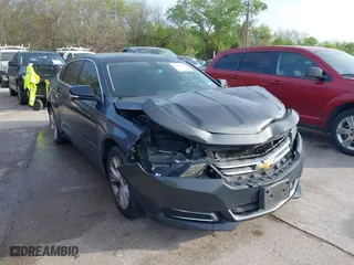 2015 Chevrolet Impala LT with VIN 1G1125S31FU147294, listed as a IAAI auction lot 41887057 with 222,296 mi miles. Bid and sale history available at carsss.com. Image 1.