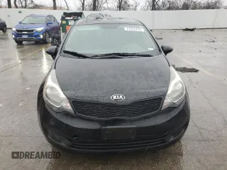 2014 Kia Rio LX with VIN KNADM4A35E6401373, listed as a Copart auction lot 47655755 with 117,500 mi miles and Salvage Title. Bid and sale history available at carsss.com. Image 5.