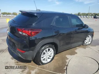 2022 Chevrolet TrailBlazer LS with VIN KL79MMS26NB130021, listed as a Copart auction lot 75331524 with 38,438 mi miles and Clean Title. Bid and sale history available at carsss.com. Image 3.