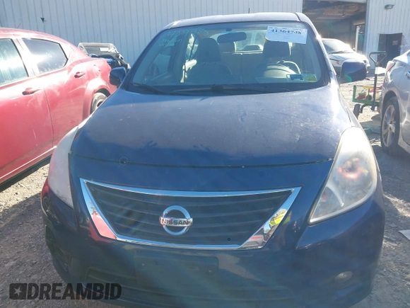 2012 Nissan Versa SV with VIN 3N1CN7AP0CL841801, listed as a IAAI auction lot 41364748 with 160,342 mi miles. Bid and sale history available at carsss.com. Image 12.