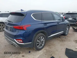 2020 Hyundai Santa Fe SEL with VIN 5NMS33AD8LH260329, listed as a IAAI auction lot 41748942 with 99,375 mi miles. Bid and sale history available at carsss.com. Image 4.