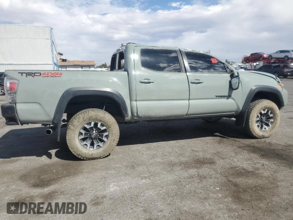 2023 Toyota Tacoma SR with VIN 3TMCZ5AN3PM563612, listed as a Copart auction lot 53995225 with 37,699 mi miles and Salvage title. Bid and sale history available at DreamBid. Image 3.