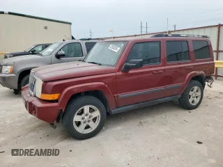 2007 Jeep Commander Sport z VIN 1J8HG48K27C697717, wystawiony jako Copart lot #53550395 z przebiegiem 288 452 mil mil oraz Szkoda całkowita • Salvage title. Historia ofert i sprzedaży dostępna na DreamBid. Obrazek 1.