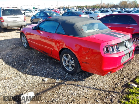 2014 Ford Mustang V6 with VIN 1ZVBP8EM7E5269411, listed as a IAAI auction lot 41067341 with 161,383 mi miles. Bid and sale history available at carsss.com. Image 3.