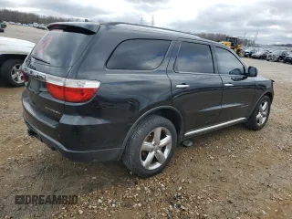 2013 Dodge Durango Citadel with VIN 1C4SDHET8DC552512, listed as a Copart auction lot 86630984 with 237,836 mi miles and Salvage Title. Bid and sale history available at carsss.com. Image 3.