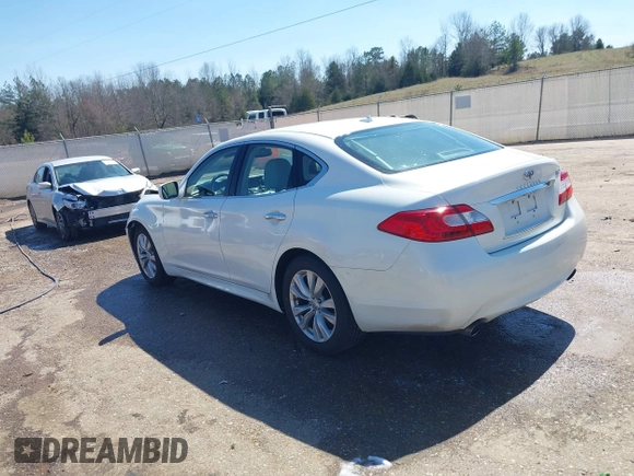 2011 Infiniti M with VIN JN1BY1AP8BM325061, listed as a IAAI auction lot 41765214 with 289,990 mi miles and . Bid and sale history available at DreamBid. Image 3.