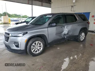 2023 Chevrolet Traverse LS with VIN 1GNERFKW8PJ210227, listed as a Copart auction lot 73453854 with 41,546 mi miles and Salvage Title. Bid and sale history available at carsss.com. Image 1.