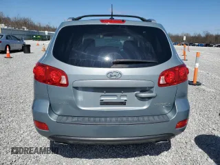 2007 Hyundai Santa Fe GLS with VIN 5NMSG73DX7H085144, listed as a Copart auction lot 51442225 with 160,370 mi miles and Salvage title. Bid and sale history available at DreamBid. Image 6.