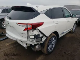 2023 Acura RDX with VIN 5J8TC2H38PL025740, listed as a Copart auction lot 40528714 with 1,142 mi miles and Salvage Title. Bid and sale history available at carsss.com. Image 3.