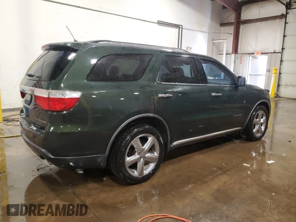 2011 Dodge Durango Citadel with VIN 1D4RE5GG8BC689329, listed as a Copart auction lot 89279205 with 158,339 mi miles and Clean Title. Bid and sale history available at carsss.com. Image 3.