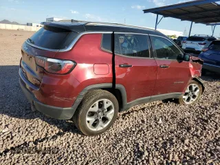 2021 Jeep Compass Limited with VIN 3C4NJDCB9MT586357, listed as a Copart auction lot 62912455 with 60,386 mi miles and Salvage title. Bid and sale history available at DreamBid. Image 3.