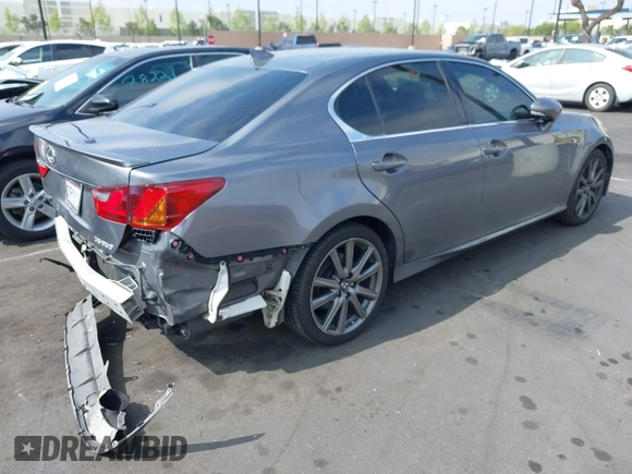 2015 Lexus GS 350 with VIN JTHBE1BL2FA016368, listed as a IAAI auction lot 42140268 with 105,140 mi miles and . Bid and sale history available at DreamBid. Image 4.