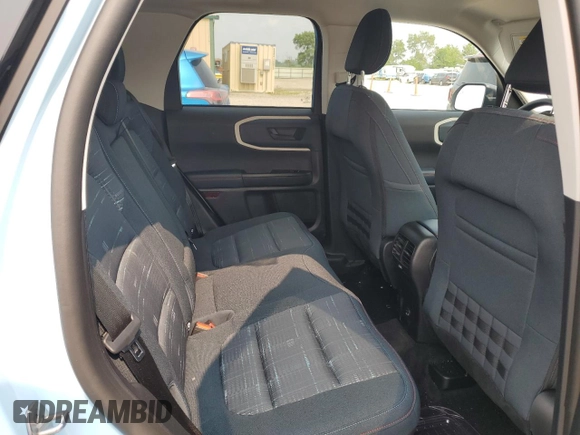 2024 Ford Bronco Sport Heritage with VIN 3FMCR9G68RRF41498, listed as a Copart auction lot 58862245 with 13,154 mi miles and Salvage title. Bid and sale history available at DreamBid. Image 10.