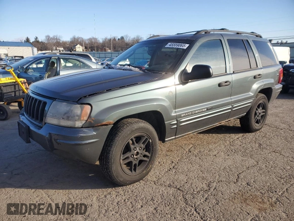 2004 Jeep Grand Cherokee with VIN 1J8GW48N24C304268, listed as a Copart auction lot 45559065 with 252,903 mi miles and Salvage title. Bid and sale history available at DreamBid. Image 1.