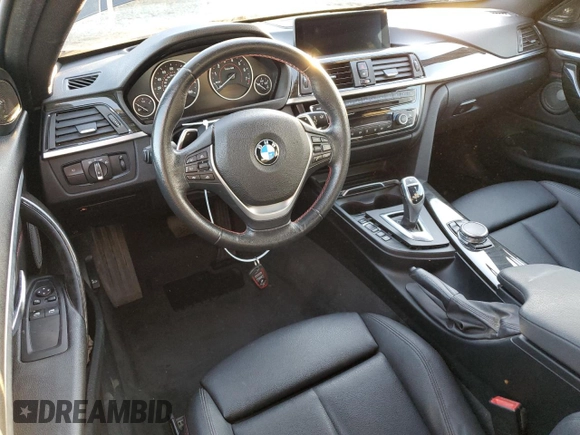 2016 BMW 4 Series 435i with VIN WBA3R1C50GK529413, listed as a Copart auction lot 82778444 with 166,487 mi miles and Salvage title. Bid and sale history available at DreamBid. Image 8.