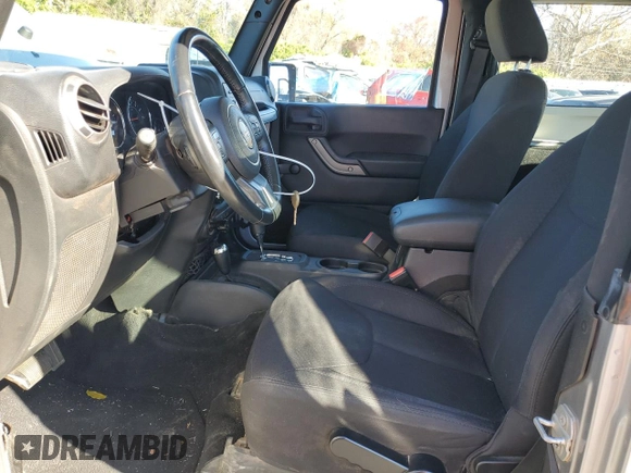 2015 Jeep Wrangler Sport with VIN 1C4AJWAG8FL540932, listed as a Copart auction lot 81637864 with 65,183 mi miles and Clean title. Bid and sale history available at DreamBid. Image 7.