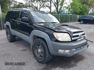 2003 Toyota 4Runner SR5 z VIN JTEZU14RX30007340, wystawiony jako IAAI lot #42361002 z przebiegiem 168 457 mil mil oraz . Historia ofert i sprzedaży dostępna na DreamBid. Obrazek 1.