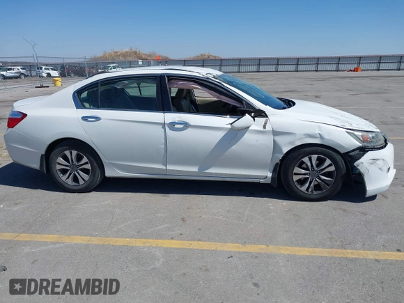 2015 Honda Accord LX with VIN 1HGCR2F36FA115643, listed as a IAAI auction lot 41995850 with 116,728 mi miles and . Bid and sale history available at DreamBid. Image 13.