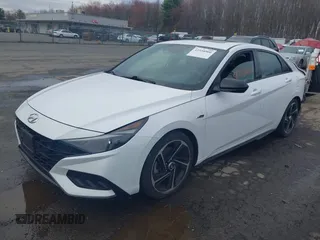 2023 Hyundai Elantra N Line z VIN KMHLR4AFXPU431201, wystawiony jako IAAI lot #41958900 z przebiegiem 38 539 mil mil oraz . Historia ofert i sprzedaży dostępna na DreamBid. Obrazek 2.
