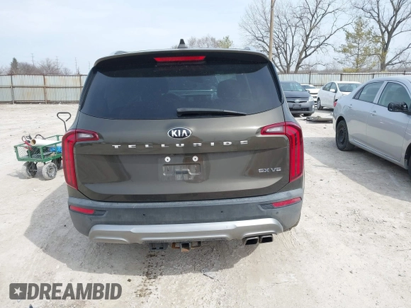 2021 Kia Telluride EX with VIN 5XYP34HC0MG162318, listed as a IAAI auction lot 41837489 with 110,922 mi miles and . Bid and sale history available at DreamBid. Image 17.