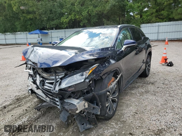 2019 Lexus RX with VIN 2T2BZMCA0KC192387, listed as a Copart auction lot 58935132 with 33,224 mi miles. Bid and sale history available at carsss.com. Image 2.