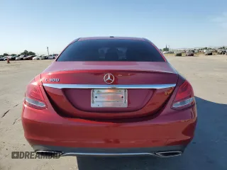 2018 Mercedes-Benz C 300 with VIN 55SWF4JB8JU279442, listed as a Copart auction lot 60338015 with 120,247 mi miles and Salvage title. Bid and sale history available at DreamBid. Image 6.