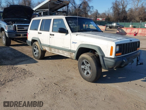 1997 Jeep Cherokee Sport with VIN 1J4FJ68S3VL551278, listed as a IAAI auction lot 41660577 with 282,264 mi miles. Bid and sale history available at carsss.com. Image 1.