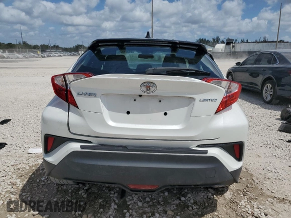 2019 Toyota C-HR XLE with VIN NMTKHMBX4KR100572, listed as a Copart auction lot 54371845 with 42,917 mi miles and Salvage Title. Bid and sale history available at DreamBid. Image 6.