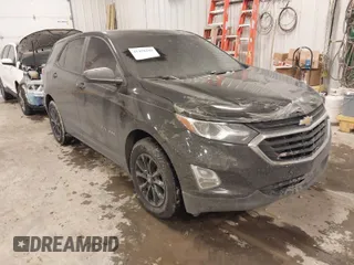 2020 Chevrolet Equinox LS with VIN 2GNAXHEV1L6188761, listed as a IAAI auction lot 41428280 with 124,154 mi miles. Bid and sale history available at carsss.com. Image 1.