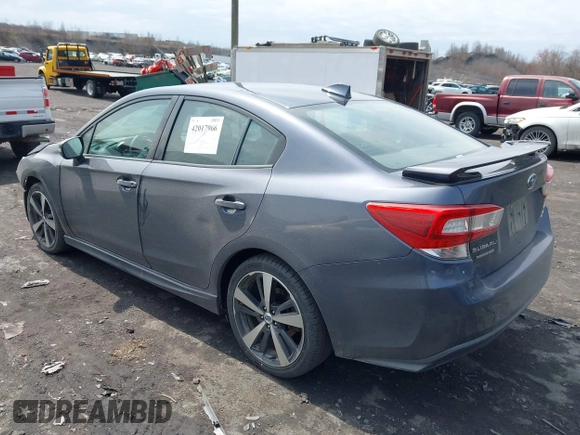 2017 Subaru Impreza Special Sports z VIN 4S3GKAK64H3611062, wystawiony jako IAAI lot #42017966 z przebiegiem 132 731 mil mil oraz . Historia ofert i sprzedaży dostępna na DreamBid. Obrazek 3.