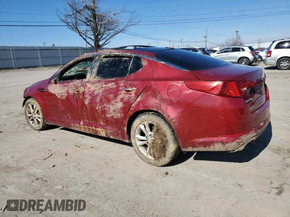 2012 Kia Optima EX with VIN 5XXGN4A71CG042148, listed as a Copart auction lot 45535675 with Not Provided miles and Salvage Title. Bid and sale history available at DreamBid. Image 2.