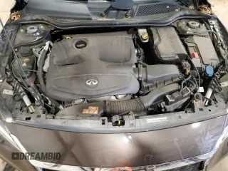 2017 Infiniti QX30 Luxury with VIN SJKCH5CR2HA030567, listed as a Copart auction lot 58141504 with 46,106 mi miles and Salvage Title. Bid and sale history available at carsss.com. Image 11.