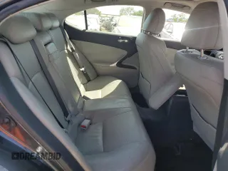 2007 Lexus IS 350 with VIN JTHBE262X72012801, listed as a Copart auction lot 52799505 with 147,640 mi miles and Salvage Title. Bid and sale history available at DreamBid. Image 10.