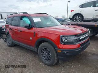 2024 Ford Bronco Sport Big Bend z VIN 3FMCR9B66RRE05409, wystawiony jako IAAI lot #41960846 z przebiegiem 20 159 mil mil oraz . Historia ofert i sprzedaży dostępna na DreamBid. Obrazek 1.