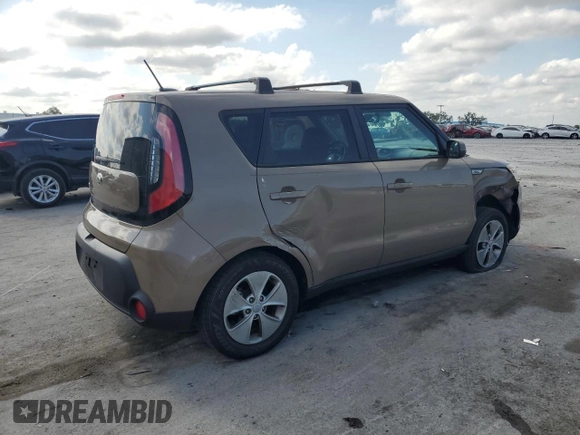 2016 Kia Soul with VIN KNDJN2A22G7286856, listed as a Copart auction lot 54222185 with 61,510 mi miles and Salvage Title. Bid and sale history available at carsss.com. Image 3.