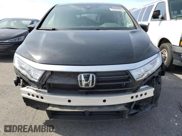 2021 Honda Odyssey Touring with VIN 5FNRL6H89MB008147, listed as a Copart auction lot 49830205 with 58,632 mi miles and Clean Title. Bid and sale history available at carsss.com. Image 5.