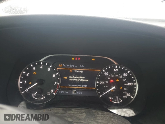 2023 Nissan Frontier SV with VIN 1N6ED1EJXPN606627, listed as a Copart auction lot 51994595 with 39,021 mi miles and Salvage title. Bid and sale history available at DreamBid. Image 9.