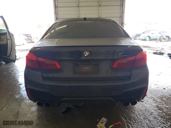 2019 BMW M5 with VIN WBSJF0C56KB448320, listed as a Copart auction lot 45788855 with 70,959 mi miles and Salvage Title. Bid and sale history available at carsss.com. Image 6.
