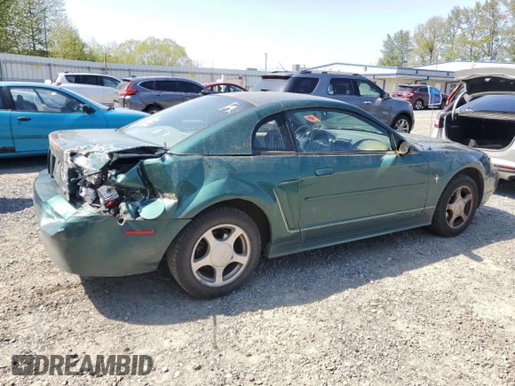 2002 Ford Mustang Standard z VIN 1FAFP404X2F118823, wystawiony jako Copart lot #54343305 z przebiegiem 159 482 mil mil oraz Szkoda całkowita • Salvage title. Historia ofert i sprzedaży dostępna na DreamBid. Obrazek 3.